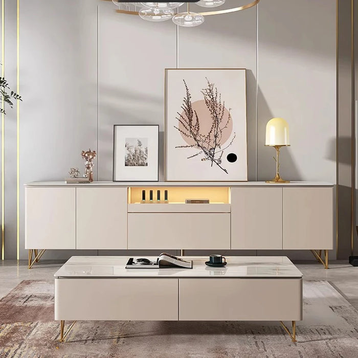 Coffee Table Wooden Tv Stands Lowboard Rack Standing Shelf Tv Cabinet NordicUniversal Casa Arredo Living Room Furnitures