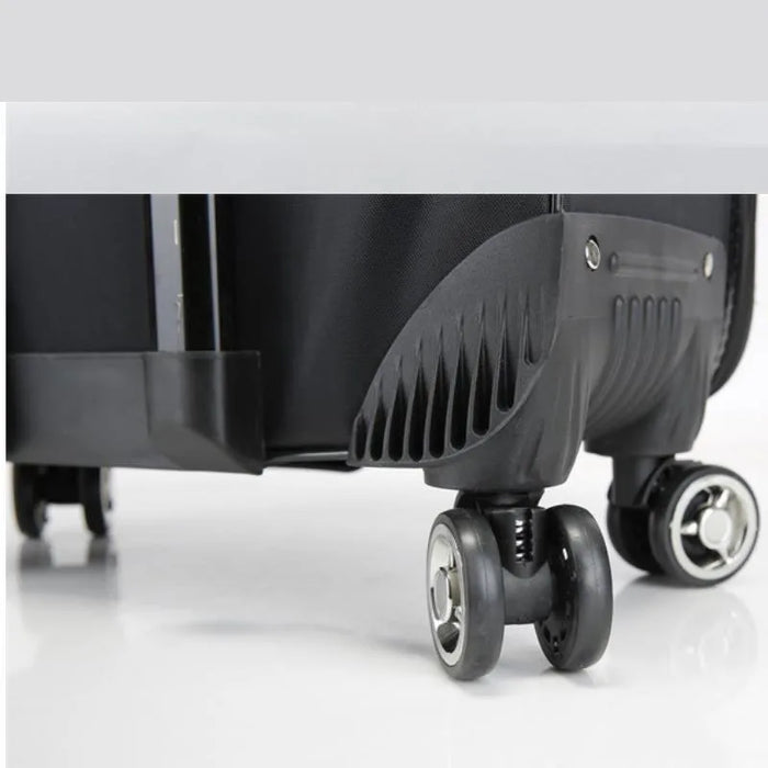 20"22"24"26" Travel Carry-on Soft Wheeled Fabric Suitcase Oxford Cloth Trolley Rolling Luggage Bag Boarding Case Free Shipping