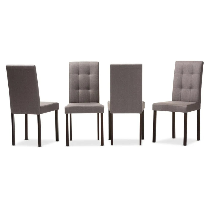 Baxton Studio Andrew 5 Piece Dining Table Set