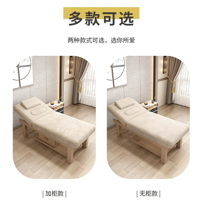 Professional Massage Stretcher Aesthetic Cosmetic Massage Table Full Body Tattoos Spa Camas Portatil Massage Furniture MQ50MB