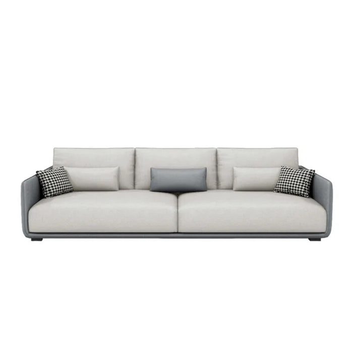 Modern Minimalist Modular Latex Fabric Sofa ,Small Apartment Living Room Couch