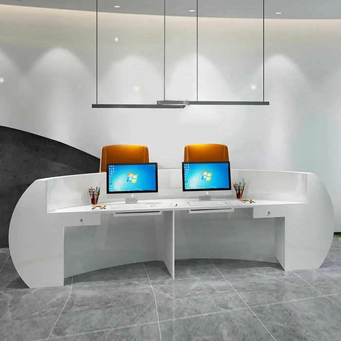 Modern Standing Reception Desks Shop Hotel Luxury Information Desk Salon Cashier Modern Reception Desk Reception Furniture