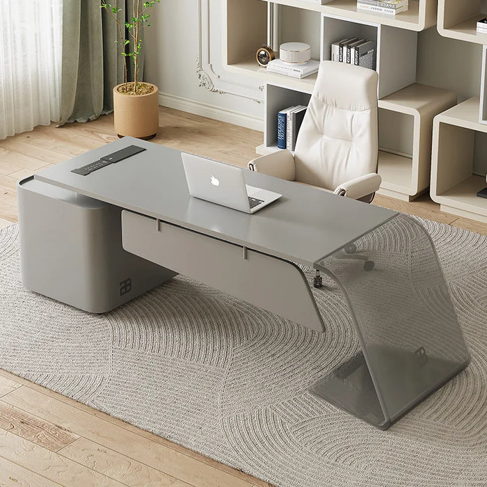 Reception Computer Desk Standing Writing Conference Executive Office Desk Drawers Organizers Escritorios De Ordenador Furniture