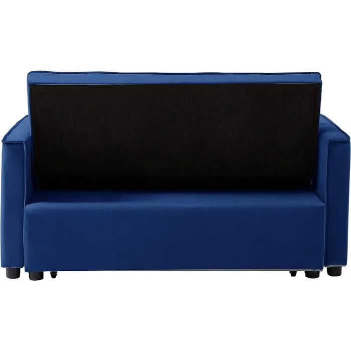 Sofa with 2 seats, Upholstered Futon Sofas Convertible to Sleeper, Living Room Furniture