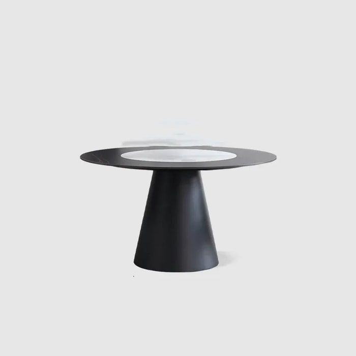 Round Mobile Dining Tables Modern Rustic Luxury Replica Makeup Center Dining Tables Console Mesas De Jantar Hotel Furniture HDH