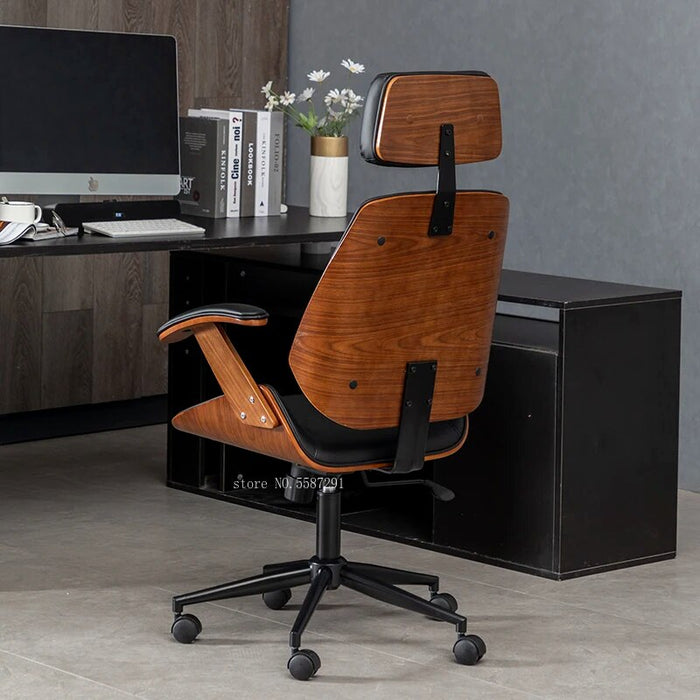 Gaming Chairs Modern Home Furniture Lift Swivel Backrest Chair Leather Luxury Comfortable Computer Boss Silla Office Furniture
