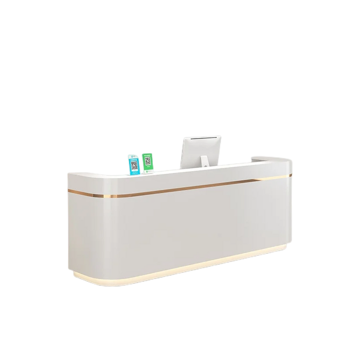 Console Executive Reception Desk Luxury Desktop Modern Service Reception Desk Cashiers Scrivania Per Cameretta Office Furniture