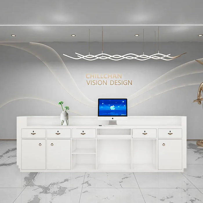Cashier Luxury Reception Desks Lectern Store Commercial Conference Clinic Modern Reception Desks Office Bureau Meuble Furniture