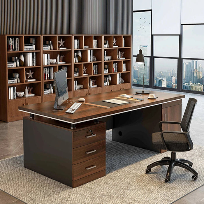 Computer Executive Office Desks Reception Wood Modern Writing Office Desks Luxury Meeting Tisch Oficina Office Furniture WN50OD