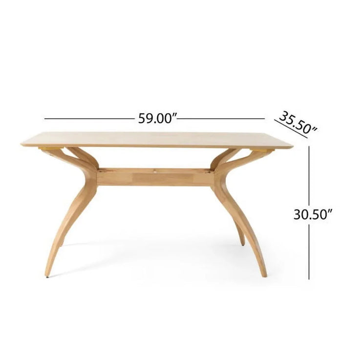 Dining Room Set Nollman Indoor Dining Table Outdoor Furniture Natural Oak Desk Chair Livingroom Furniture Sets Furnitures Tables