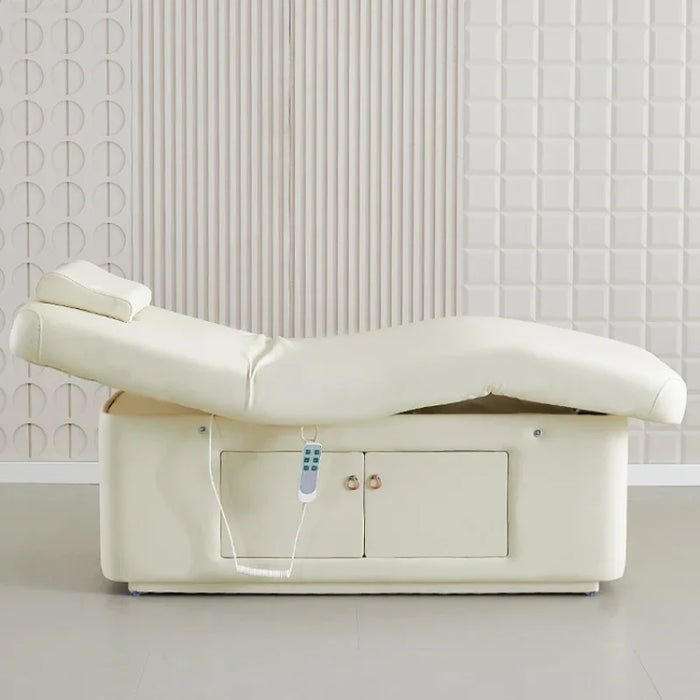 Latex Electric Massage Tables Cosmetology Dedicated Multifunctional Heating Massage Table Camilla Masaje Beauty Furniture QF50MT