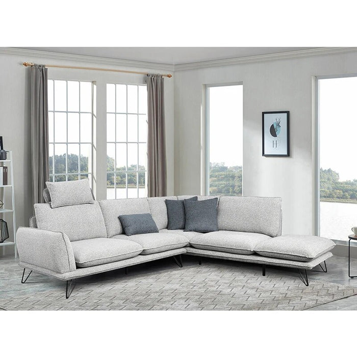 New Material Fabric Sofa Modern Furniture L Shaped Sofa Designs Living Room Corner Sofa Set Furniture