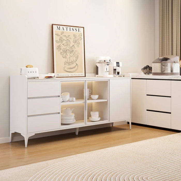 Wood Nordic Sideboard Accent Cabinet Corner Kitchen Modern Sideboard Space Saving Rustic Moveis Para Casa Home Furniture YN50SB