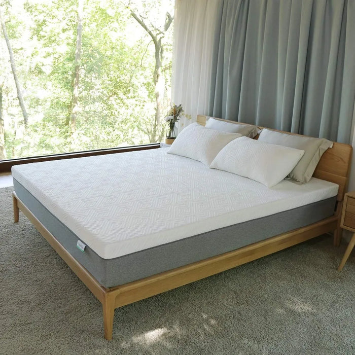 Queen Mattress, 10 Inch Gel Memory Foam Queen Size Mattress for Cool Sleep & Pressure Relief, Medium Plush Bed Mattresses