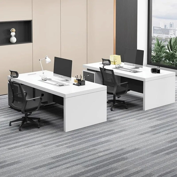 Writing White Office Desk Reception Executive Workstation Standing Office Desk Bedroom Tabla Para Escritorio Modern Furniture