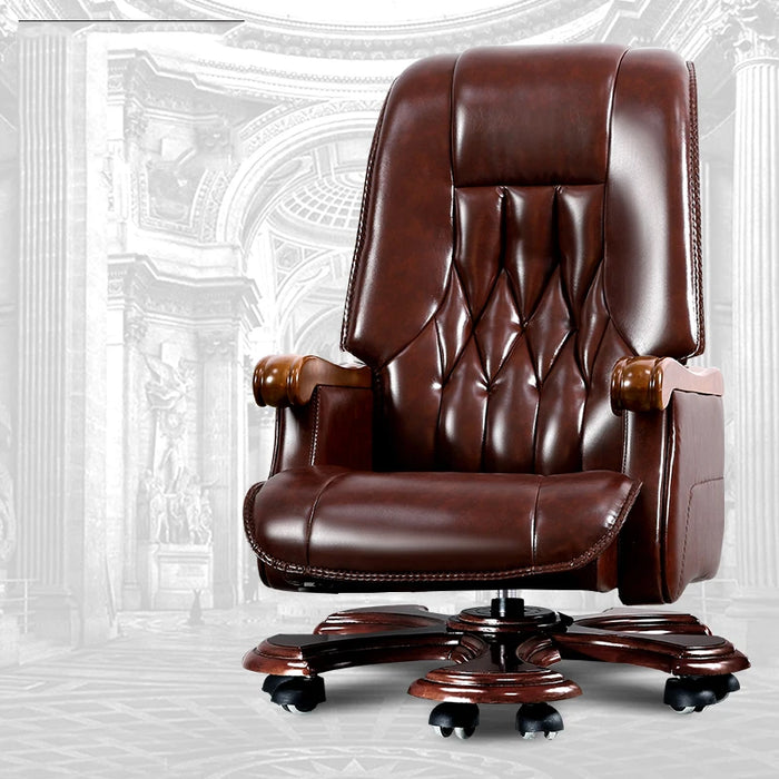 Leather Bedroom Recliner Chair Swivel Executive Lounge Designer Rolling Chair Conference Pedicure Silla De Oficina Luxury Stools