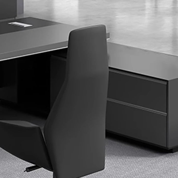 Black Long Office Desks Minimalist Unique Unique Storage Computer Desks Executive Conference Mesa Escritorio Home Furnitures