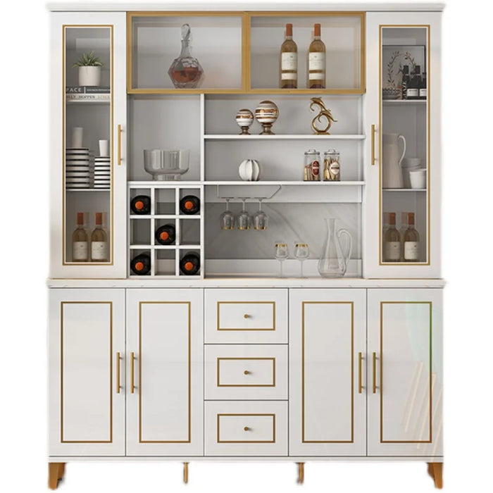 Light luxury dining side cabinet modern simple living room wine cabinet storage cabinet Kitchen cabinet tea cupboard against the