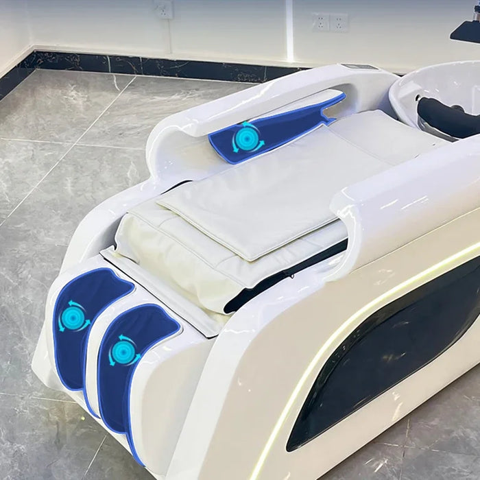 Head Spa Hair Washing Bed Therapy Luxury Ergonomics Massage Shampoo Chair Salon Comfort Lettino Massaggio Furniture MQ50XF