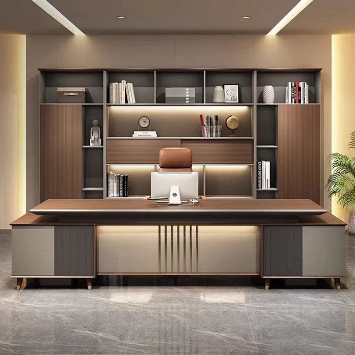 Standing Living Room Office Desk Executive Floor Reception Supplies Computer Desks European Modern Mesa Escritorio Furniture