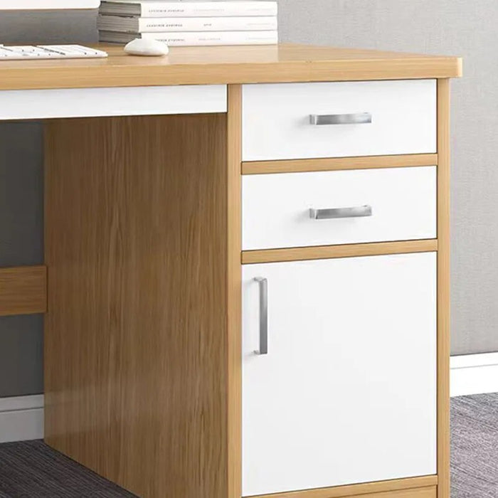 Study Drawers Office Desk Vanity Standing Bedroom Bookshelf Computer Desks Writing Storage Escritorios De Ordenador Furniture
