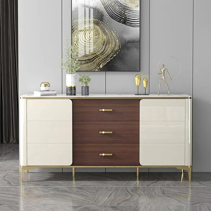 Storage Chinese Sideboard Rustic Dining Traditional Shelves Modular Sideboard Luxury Szafki Do Kuchni Living Room Furniture HDH