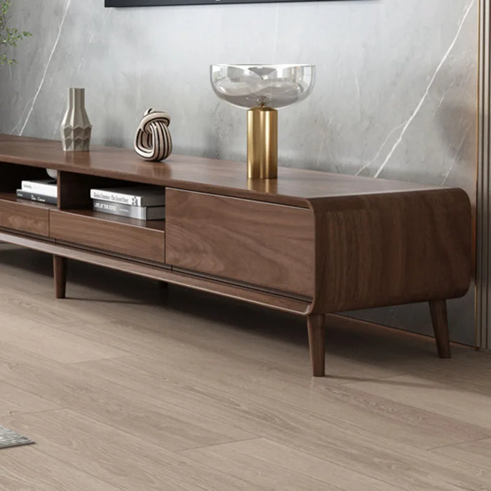 Modern Floor Wooden Standing Shelves Record Player Living Room Cabinet Mount Tv Stands Storage Roku Tv Living Room Furniture