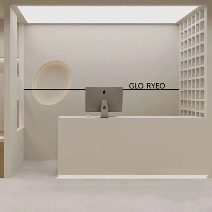 Church Pulpit Front Reception Desk Podium Lectern Hair Salon Bar Cashier Counter Shop Standing Office Bureau Shop Furniture
