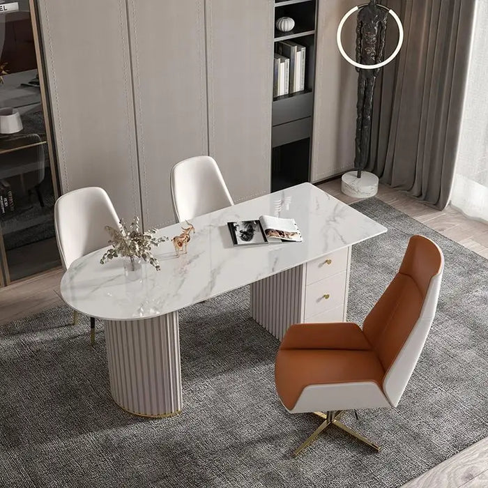 Italian Rectangle Modern Dining Table Nordic White Kitchen Relax Dining Table Restaurant Mobile Mesas De Comedor Home Furnitures