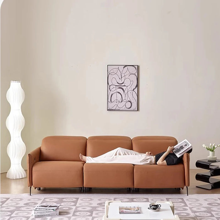 Leather Recliner Reclining Sofas Electric Armchair Reclining Sofas Movie Theater Seats Electric Divano Living Room Furniture