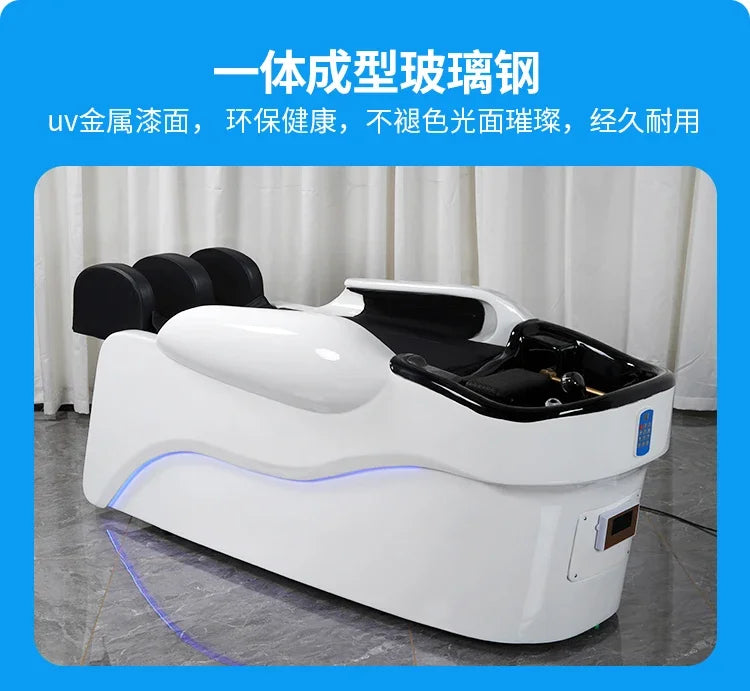 Electric Massage Shampoo Bed Hair Therapy Luxury Beauty Salon Chair Head Spa Washbasin Lavacabezas Beauty