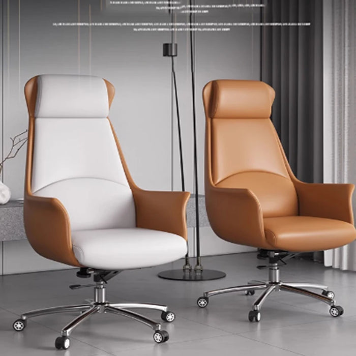 New Single Sofa Study Boss Chair Rotation Comfort Floor Designer Business Mobile Boss Chair Lounge Office Bedroom Furniture