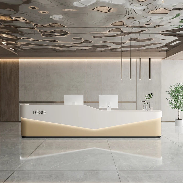 Executive Shop Reception Desks Front Pulpit Cashier Rostrum Reception Desks Study Mostrador Recepcion Minimalist Furniture
