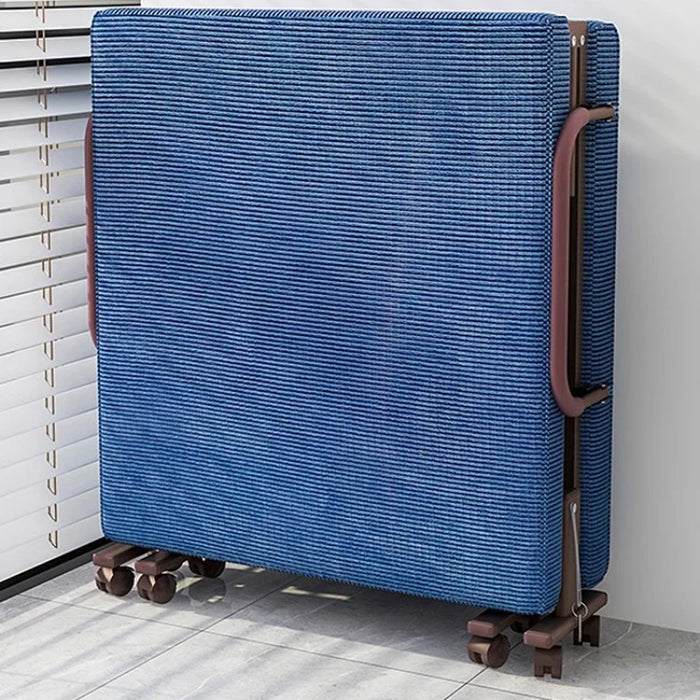 Garden Luxury Single Beds Multifunctional Folding Metal Safe Nordic Beds Adults Adjustable Cama Dobravel Portatil Furnitures