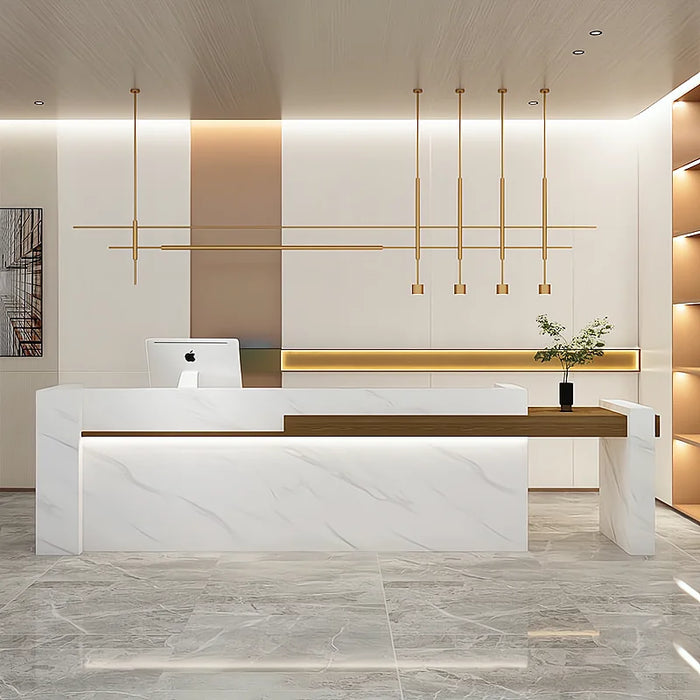 Store Modern Reception Desk Office Cashier Information Accessories Reception Desk Salon Lectern Comptoir De Caisse Bar Furniture