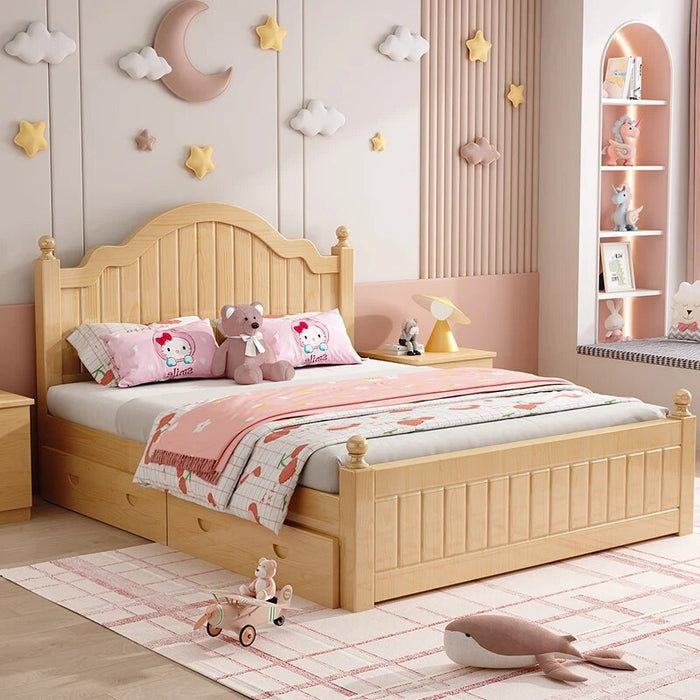 Teenage Girls Bed Throw Blanket Luxury Aesthetic Elastic Frame Queen Bed King Size Camas De Dormitorio Bedroom Furniture