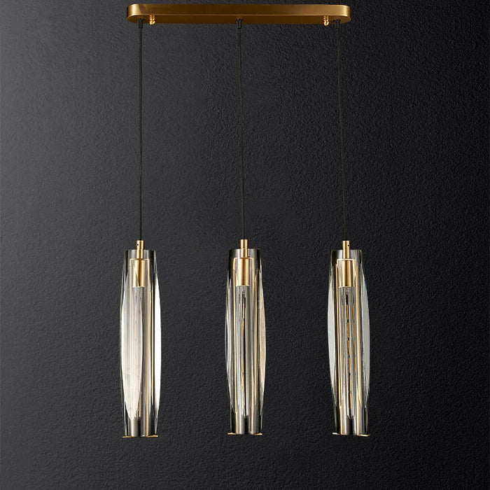 Led Crystal Ceiling Lamp Pendant Light Hanging Chandelier Copper Lamps Bedroom Bedside Living Room Dining Bar Lights Fixtures