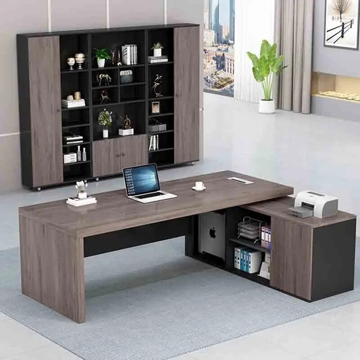 Modern Multifunctional Office Desks Workbench Luxury Studying Executive Office Desks Storage Writing Scrivania Room Furnitures