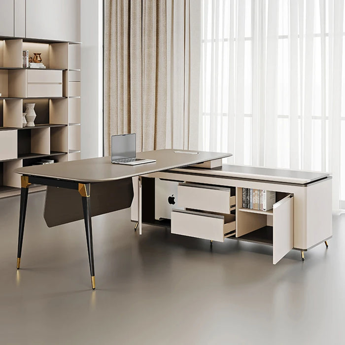 Standing Reception Office Desk Storage Gaming Desktop Student Office Desk Executive Scrivanie Per Ufficio Luxury Furniture