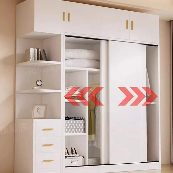 Luxurious Drawer Wardrobe Modern Heavy Duty Multifunction Storage Wardrobe Organizer Bedroom Rangement Chambre Home Furniture