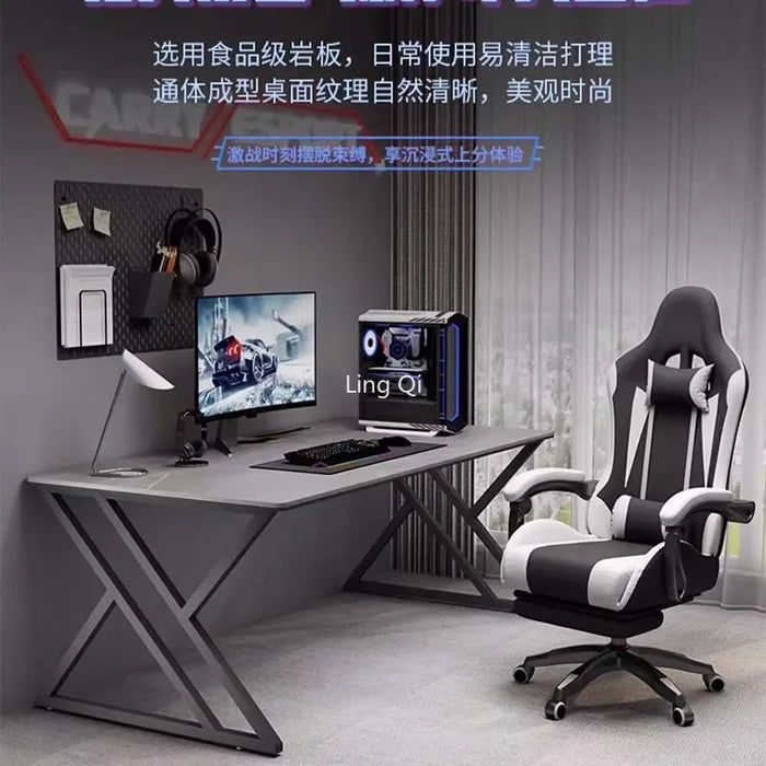 Free Shipping Organizer Office Desk Reception Gaming Student Bedroom Computer Desks Floor Home Bureau Meuble Modern Furniture