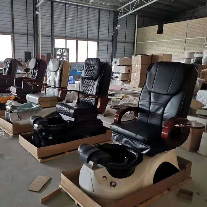 Spa Chair Pedicure Spa Chair Luxury Electric Pipeless Whirlpool Foot Spa Massage Pedicure Chair