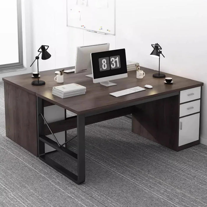 Drawers Study Office Desk Modern Executive Laptop Meeting Drafting Stand Office Desk Desktop Scrivania Angolare Furniture HDH