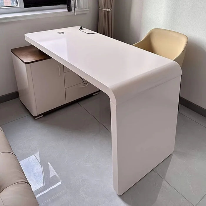 Gaming Stand Laptop Desk Modern Standing Student Vanity Computer Table Reception Executive Escrivaninha Media Console Furniture