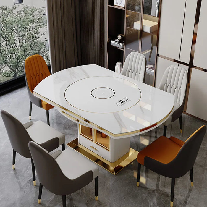 Luxury Kitchen Dining Tables Coffee Salon Modern Living Room Dining Tables Marble Desk Muebles Para El Hogar Home Furniture