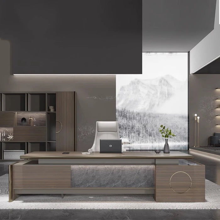 Vanity Standing Desk Reception Writing Luxury Modern Work Office Desk Storage Filing Escritorios De Ordenador Office Furniture