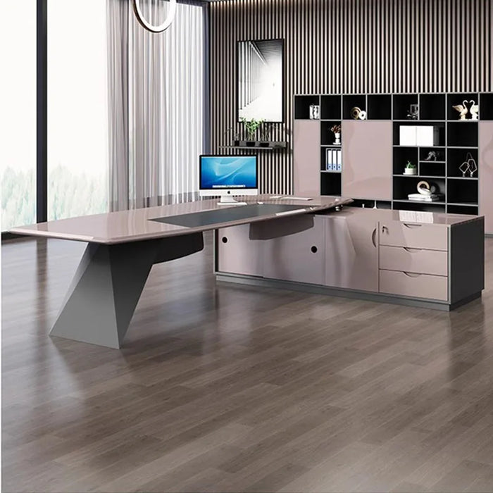 Organizer Meeting Office Desks Computer Luxury Executive Desktops Filing Cabinets Minimalist Bureau Meuble Office Furniture