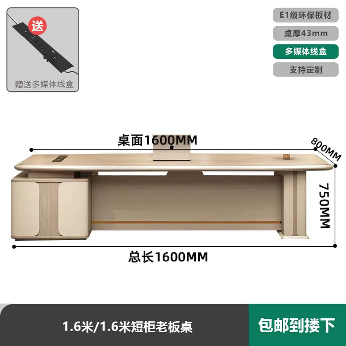 Drawer Appoint Office Desk Study Work Pc Computer Conference Stand Office Desk Organizer Mesa Para Compuatador Modern Furniture