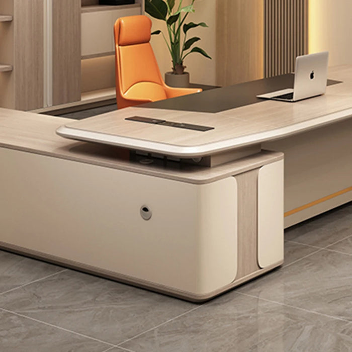 Drawers Desktop Office Desk Writing Meeting Executive Bedroom Office Desk Conference Scrivanie Per Ufficio Luxury Furniture
