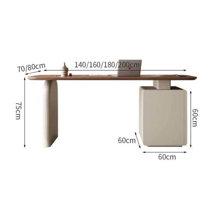 Vanity Conference Desk Corner Drawers Corner Meeting Storage Office Desk Organizers Wooden Escrivaninha Para Quarto Furniture
